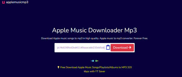 Apple Music Ssonglink erkennen Aaplmusicdownloader
