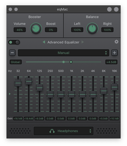 eqMac  Equalizer für Mac