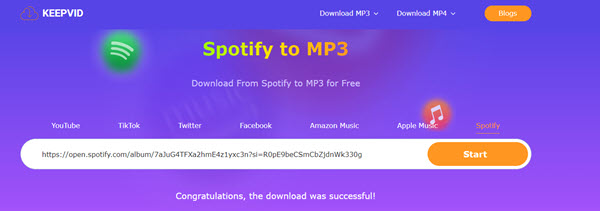 Spotify in MP3 kostenlos downloaden
