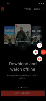 Netflix aufnehmen auf dem Android