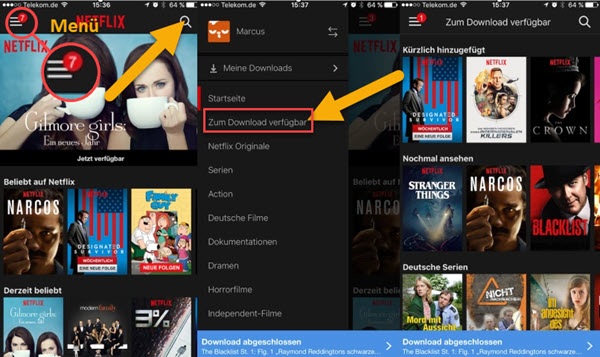 Netflix App Zum Download verfügbar Android