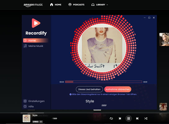 Recordify Amazon Music Downloader