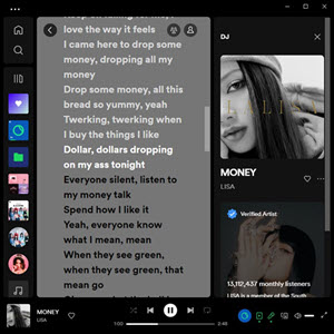 Spotify AI DJ Desktop Button