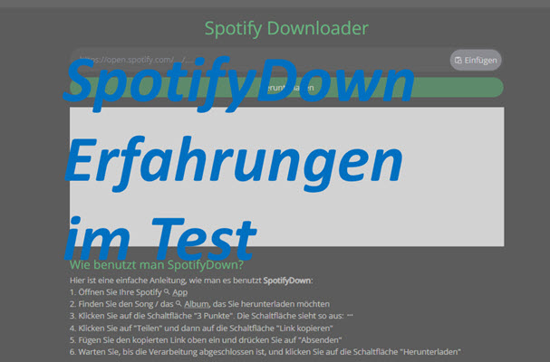 SpotifyDown Erfahrungen