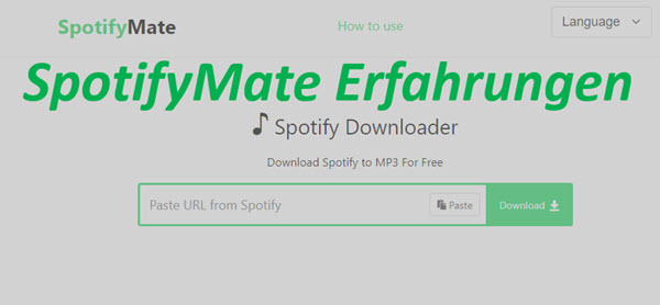 SpotifyMate Erfahrungen