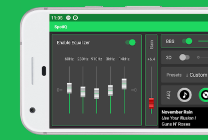 SpotiQ Equalizer für Android