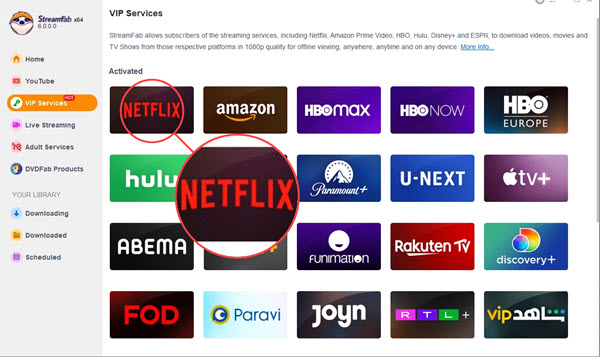 StreamFab Netflix Downloader