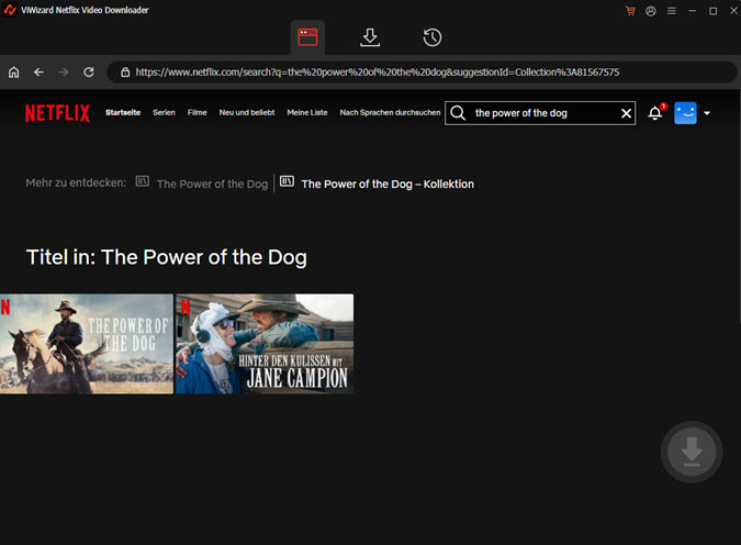 „The Power of the Dog“ suchen