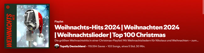 Weihnachts Hits 2024